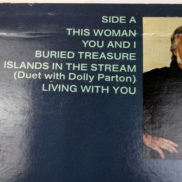 Kenny Rogers Eyes That See In The Dark Country Artist 1983 Music Vinyl Record - Picture 6 of 8